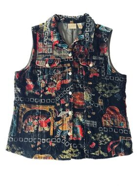 Chico’s Vintage Velvet Vest